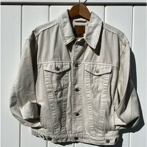 American eagle, denim jacket, size small